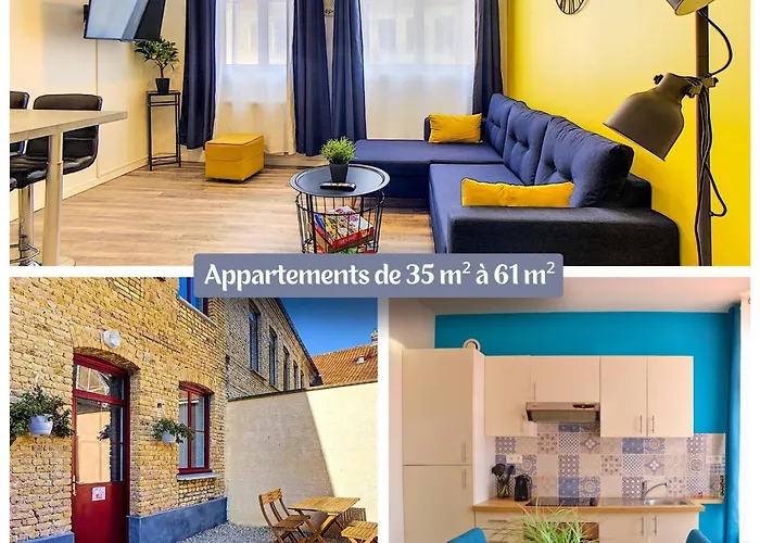 Appartement - Parking Prive Gratuit, Proche Centre-Ville Et Gare De Saint-Omer